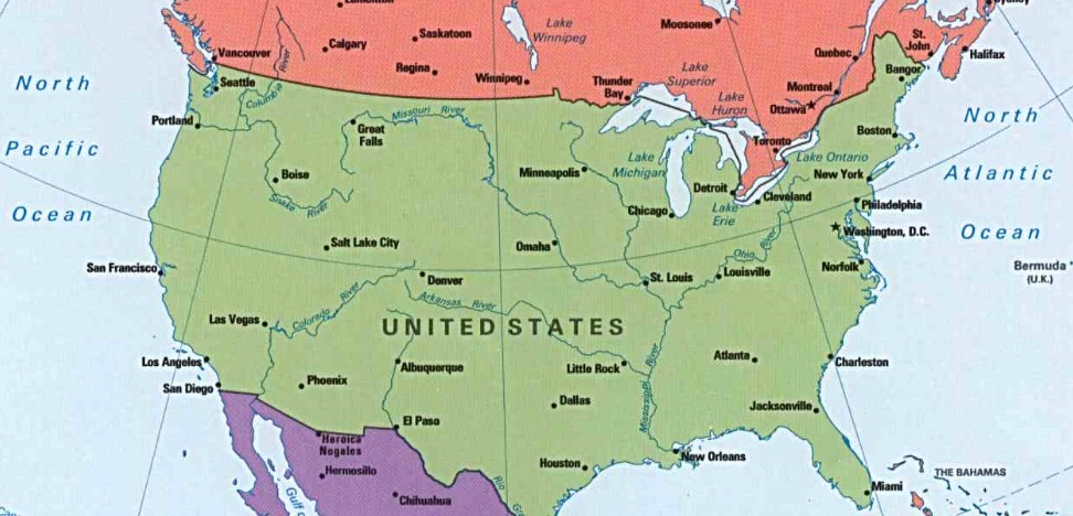 North American Map